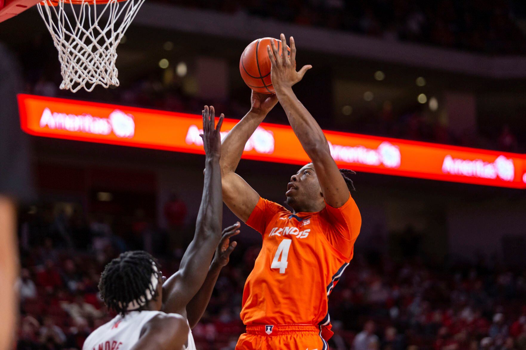 Illinois Nebraska Basketball